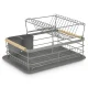 Massido MS-601 2-Tier Dish Drying Rack, Grey