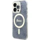 Guess iPhone 15 Pro Case IML 4G MagSafe, Blue