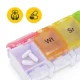 4Fizjo EASY Weekly Pill Organizer, Multicolor