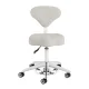 Cosmetic Stool Azzurro 156-F bump-up, Grey