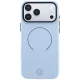 Mercedes Leather 3D MagSafe Case for iPhone 18 Pro Max / 17 Pro Max, Blue