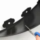 Flexible Garden Edging 20m with 60 Pegs, Black