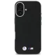 BMW iPhone 16 Case M Smooth Full Wrapped Metal MagSafe, Black