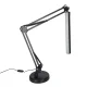 LED Desk Lamp with USB, Adjustable Arm and 2 Mounts KX2988, Black