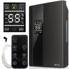 Ruhhy 26626 Dehumidifier and Air Purifier, Black