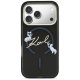Karl Lagerfeld IML Choupettes Karl Script Logo MagSafe Phone Case Cover iPhone 17 Pro - Black