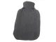 Rubber Hot Water Bottle with Knitted Cover 2L, 34 x 19 cm, Dark Grey