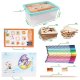 Creative Wooden Drawing Stencils and Puzzle Set KZ0599