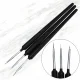 Nail Art Brush Set, 3 Pcs, Black