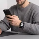Tech-Protect Silicone Strap for Apple Watch 44 / 45 / 46 / 49 mm, Black
