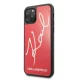 Karl Lagerfeld iPhone 11 Pro Max Case Signature Glitter, Red