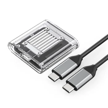 Orico TC20-M2-10G M.2 NVMe SSD External Case, Transparent