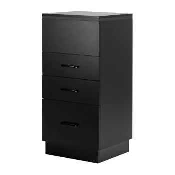 Gabbiano 2027B Hairdressing Trolley, Black