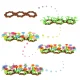 Creative Flower Garden Building Blocks Set - 104 Pieces