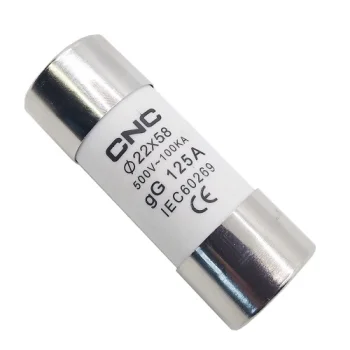 Fuse gG 125A 500V, 22x58mm