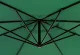 MultiGarden Large 3.5m Cantilever Garden Parasol, Green