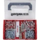 Fischer FIXtainer Drill and Plug Assortment Set, 306 Pieces