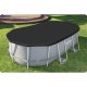 Oval Frame Pool Cover 427x250x100cm Bestway 58425