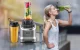 Amzchef ZM5003-GA Cup Blender, 1800W, Gray