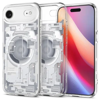 Spigen Ultra Hybrid Mag Case for iPhone 17 Air / 17, MagSafe, Zero One White