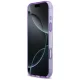 Guess IML Flower & Tonal Circle MagSafe Phone Case Cover iPhone 17 Pro Max - purple