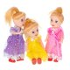 Dolls for Dollhouse 10 cm, 3 pcs