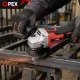 OPEX TOOLS OPX28010 Cordless Angle Grinder, 125mm, 21V, 2x 3.0Ah Batteries