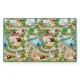 Ricokids RK-343 Roll-up Foam Coloring Playmat, 200 x 120 x 0.3 cm