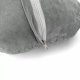 3-in-1 Plush Cat Pillow and Blanket Set DA524, Grey