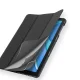 Huawei MatePad T 10s (AGS3-L09, AGS3-W09) DUX DUCIS Tri-fold Stand PU Leather Tablet Cover Case, Black