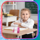Точилка для карандашей Bakalu Nicekids с ручкой Единорог, розовая