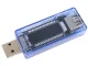 USB Voltage and Current Tester (Voltmeter / Ammeter), Blue