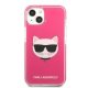 Apple iPhone 13 mini 5.4\'\' Karl Lagerfeld Choupette Head Case Cover, Fuchsia