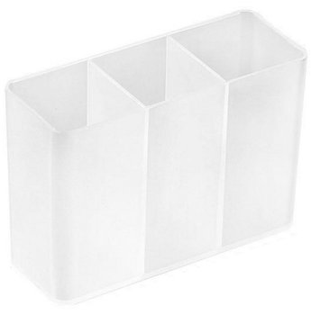 Self-adhesive cosmetics organizer