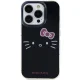 Hello Kitty iPhone 15 Pro Case IML Kitty Face, Black
