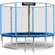 Neo-Sport Garden Trampoline with Outer Net and Ladder, 312 cm (10ft)
