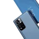 Clear View Flip Case for Oppo A76 / Oppo A36 / Realme 9i, Black