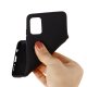 Xiaomi Mi 10 Lite Soft Liquid Silicone Anti-Scratch Protective Case Cover, Black