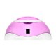 UV/LED лампа для маникюра и педикюра Glow F2 RP 220 W, Розовый металлик (57...