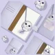 Nimmy Big Eyed Pet 2.0 Rabbit 2-in-1 Notebook & Pen Set, Purple