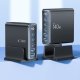 Tech-Protect DC140W-GAN 5-PORT PD140W/QC3.0 Charging Station - Black