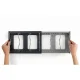 Joseph Joseph DrawerStore Expanding Cookware Organiser, Grey