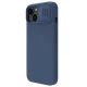 Nillkin CamShield Silky Silicone Case for iPhone 14 Plus with MagSafe and Camera Cover, Blue