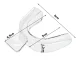 Anti Grinding Night Dental Teeth Mouth Guard Protection, 2pcs.