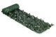 Artificial hedge privacy screen 300x50 cm for balcony and fence, dark green