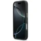 Karl Lagerfeld IML Choupettes Karl Script Case for iPhone 17 Pro, Black