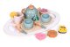 Ecotoys Wooden Tea and Coffee Set with Sweets, 27 pcs