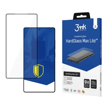 3Mk Protection HardGlass Max Lite Black Tempered Glass for Samsung Galaxy S25 Ultra