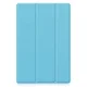 Samsung Galaxy Tab A8 10.5 (2021) (2022) (SM-X200/X205) Trifold Stand PU Leather Hard Protective Cover Case, Sky Blue