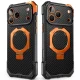Supcase UB Grip Mag MagSafe Aramid Case for iPhone 18 Pro Max, Black/Orange